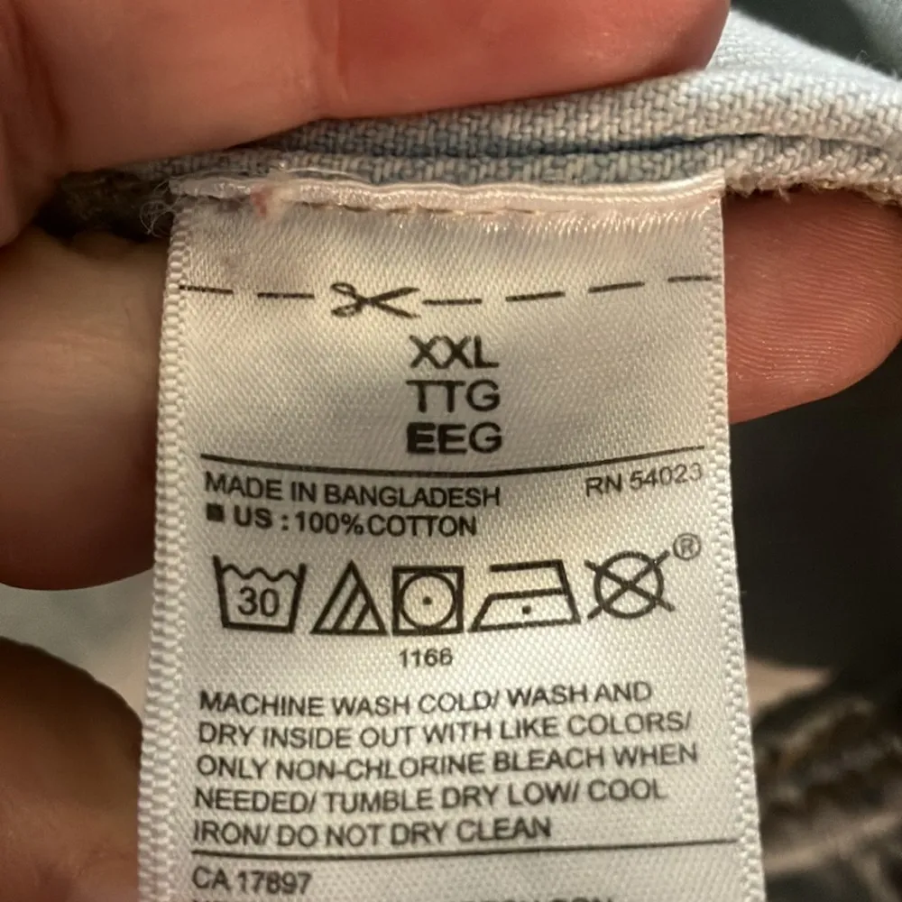 Old Navy  Light Wash Denim Jacket, XXL - Image 7