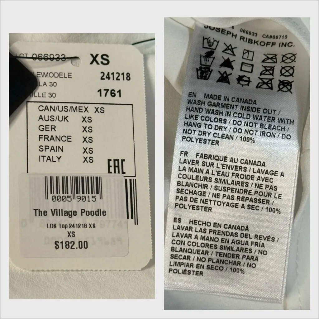 🏷️🤍NWT Joseph Ribkoff V-Neck Pullover Size XS - Image 7