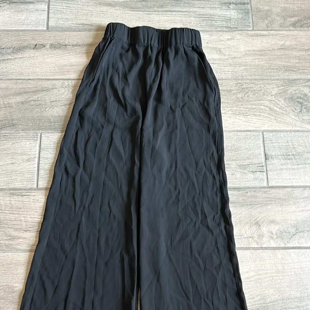 Michael Costello X revolve semi sheer flowy pants - Image 2