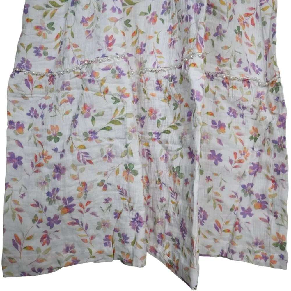 Wildfox Womens L Delphine Floral Tiered Sundress NEW - Image 7