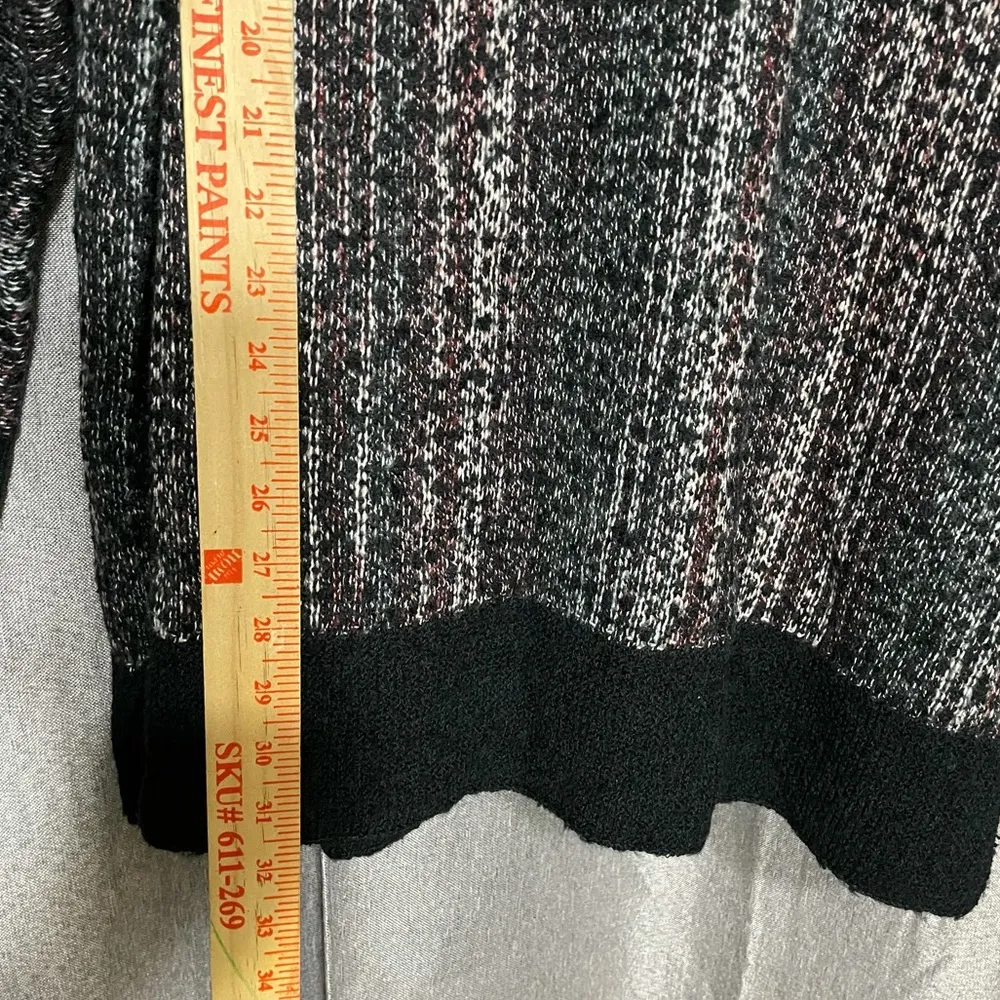 J Jill Pure Jill Cowl Neck Knit Pullover Sweater Black Size L - Image 9