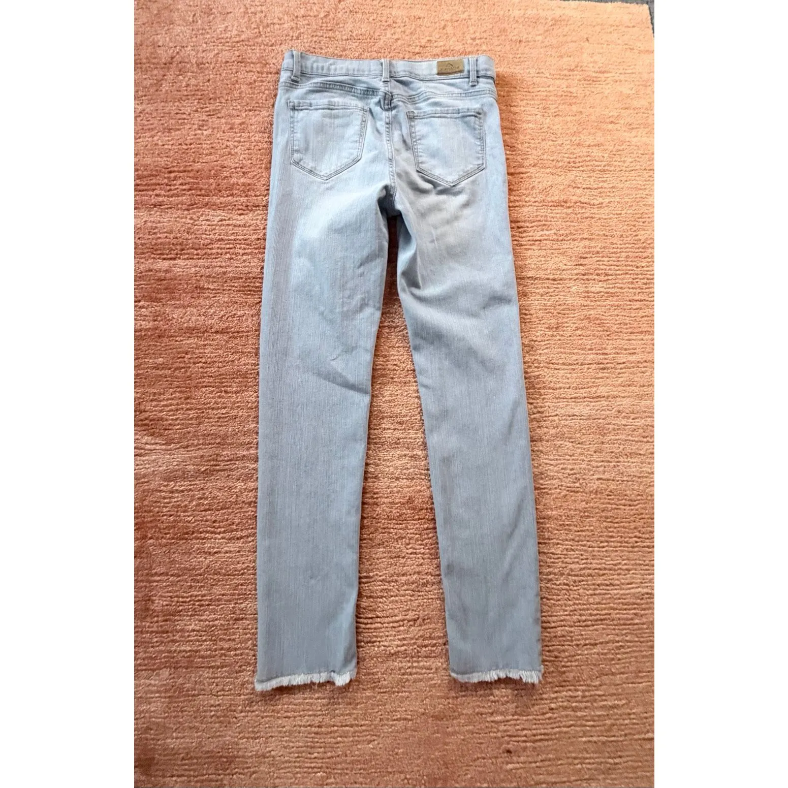 Ordache Embroidered Skinny Jeans Size 16 Fits S High Rise Stretch - Image 8