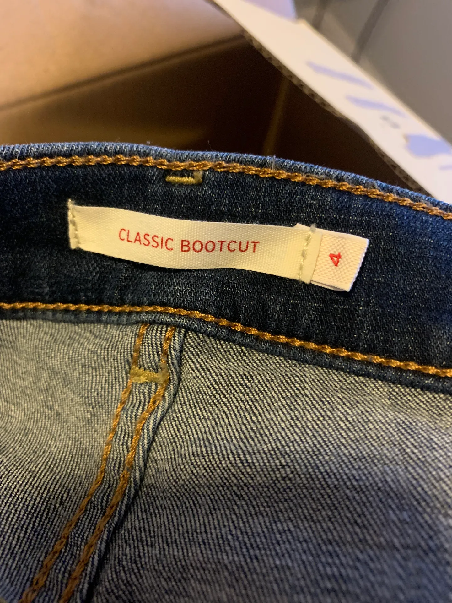 Bootcut Dark Wash Jeans - Image 4