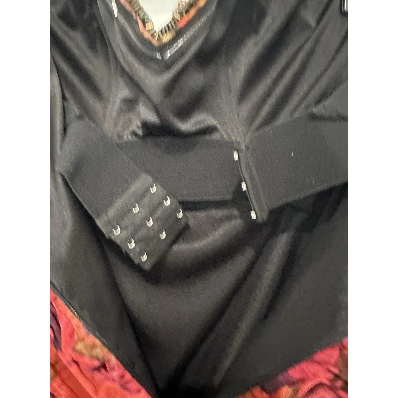 Alberto Makali strapless, ruched, multicolored mini dress, Size 4 - Image 11