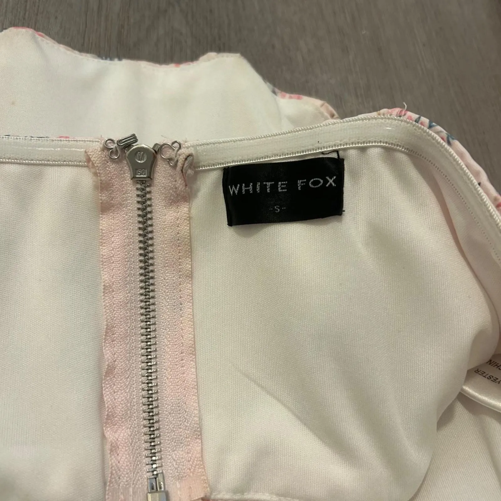 White fox corset tube top - Image 3