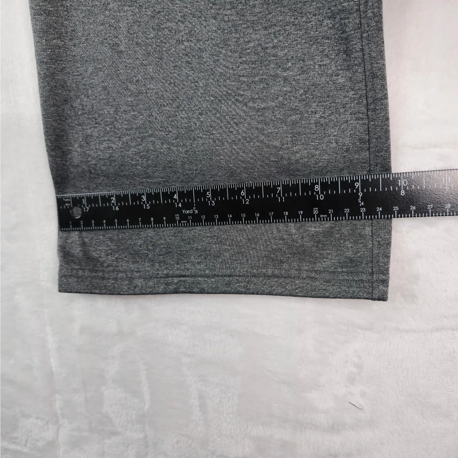 Under Armour Storm Sweatpants Womens L Gray Fleece Semi Fitted Athleisure Gym - Image 14