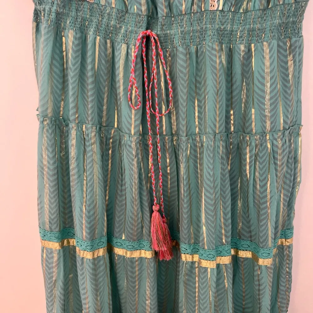 Venus Strapless Dress with Tassel Tie Size 3X - Image 5