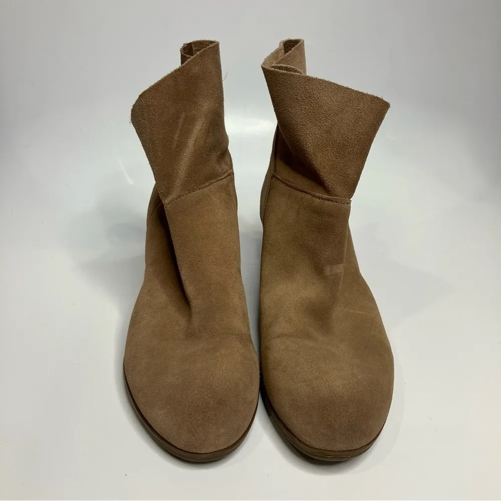 Franco Sarto monument suede leather ankle boots‎ size 7.5 - Image 4