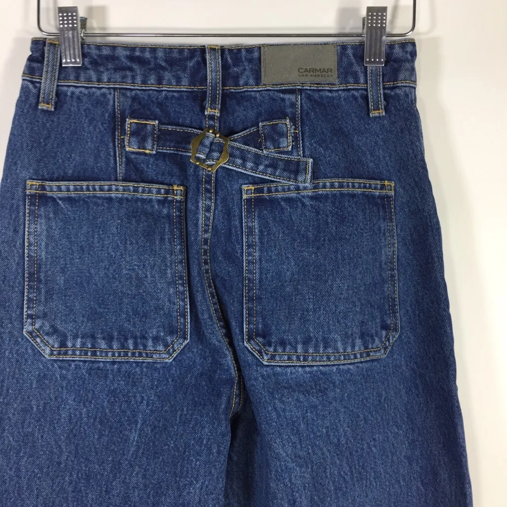 Carmar Katharine Jeans Wide Leg High Rise Sz 26 - Image 12