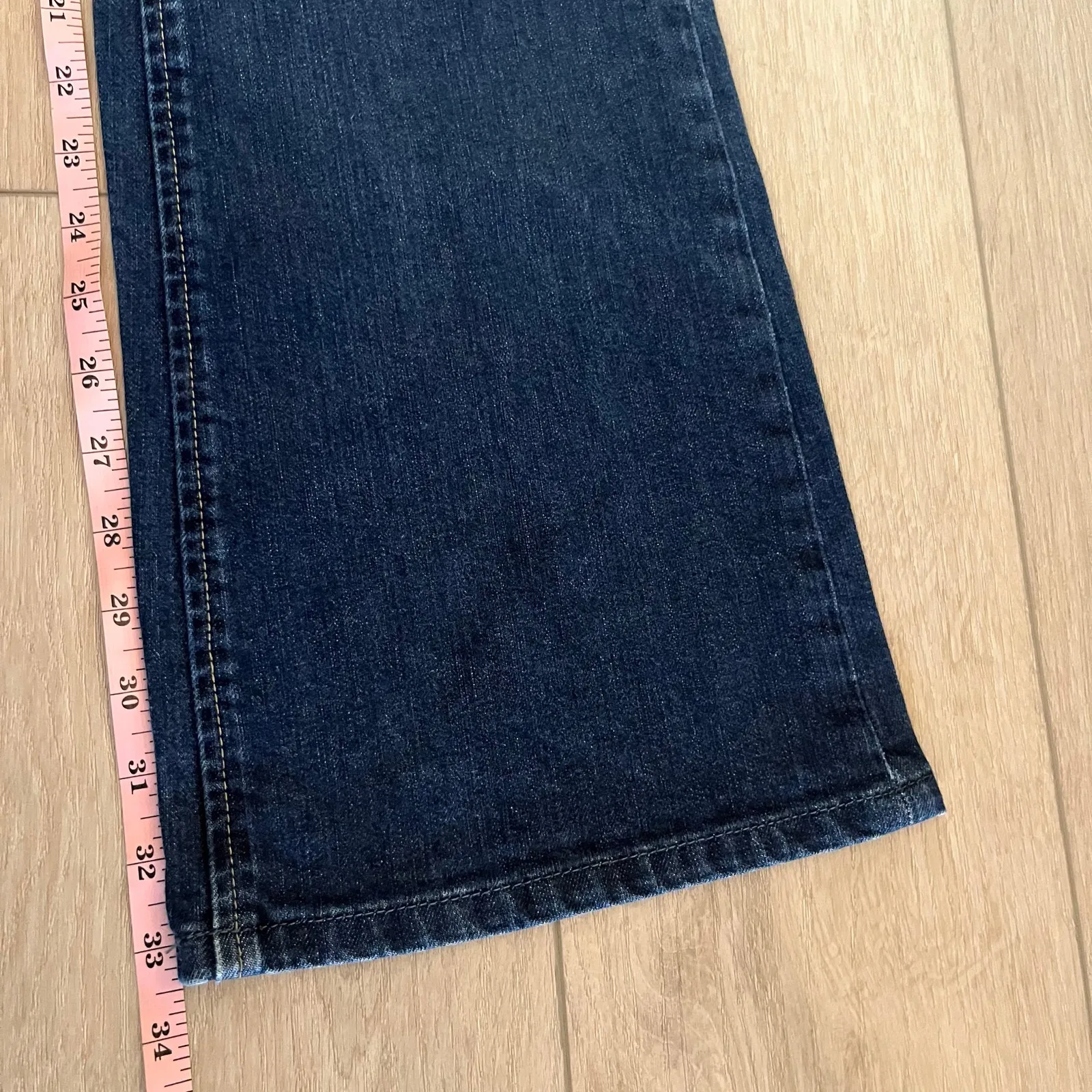 Banana Republic Women’s Dark Wash Boot Cut Jean Sz 28L - Image 8