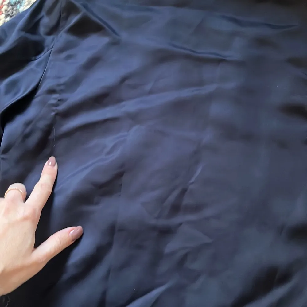 Theory  Tie Bomber Jacket, Black, Durham Tech,  Sz M - Image 11