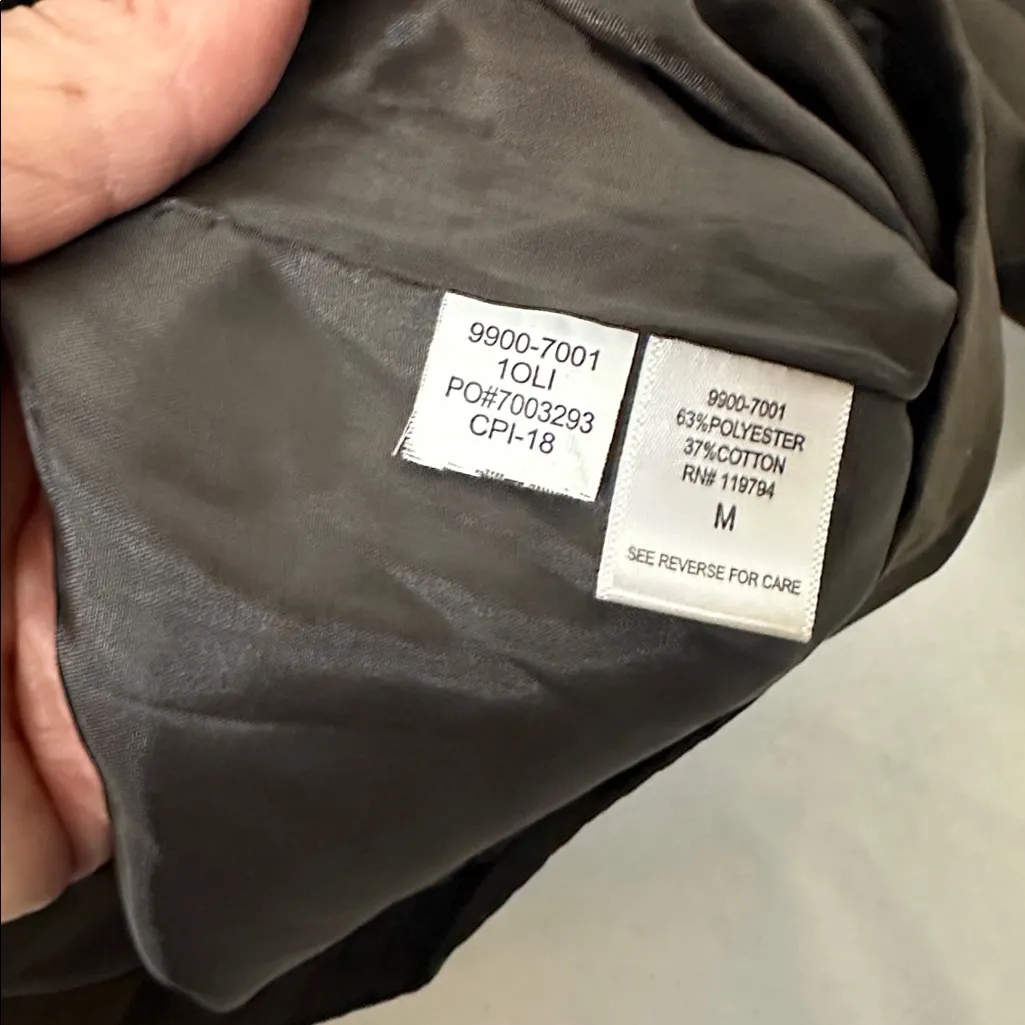 ONE WORLD Chocolate Brown Zip-Up Jacket - Image 8