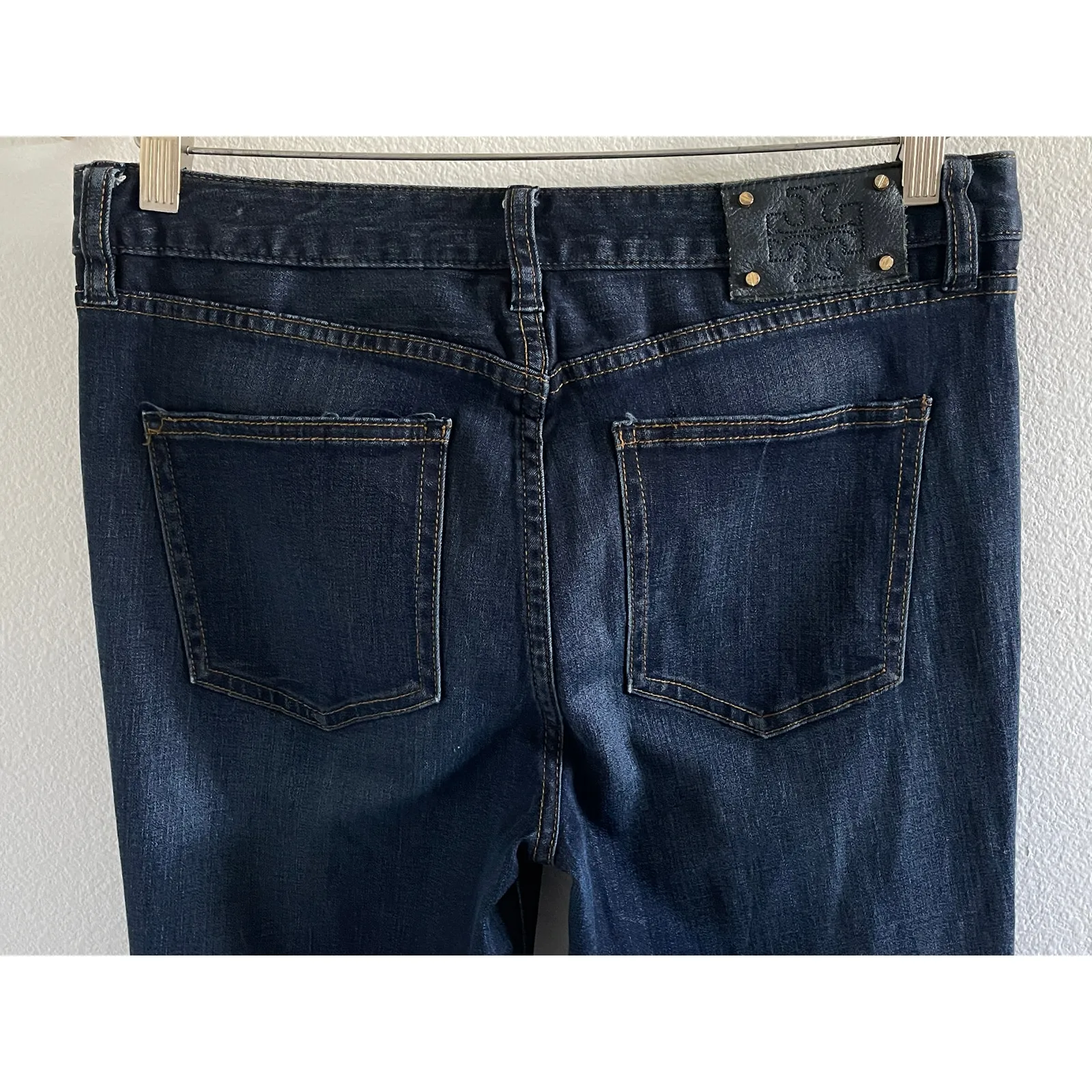 Tory Burch Dark Wash Jeans Women’s Classic Stretch Denim High-End Luxury 29 - Image 5