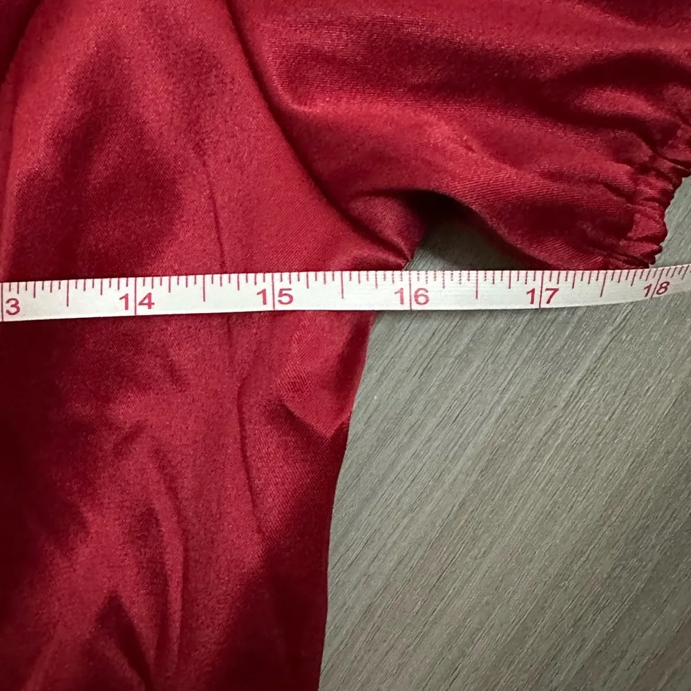 NEW Crystal Sky Deep Red Soft Satin - Image 7