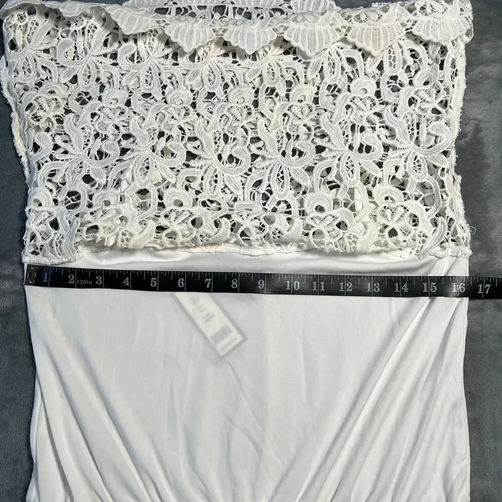 Romeo & Juliet Couture Sleeveless Lace Dress Size Small NEW Festival Bridal - Image 7