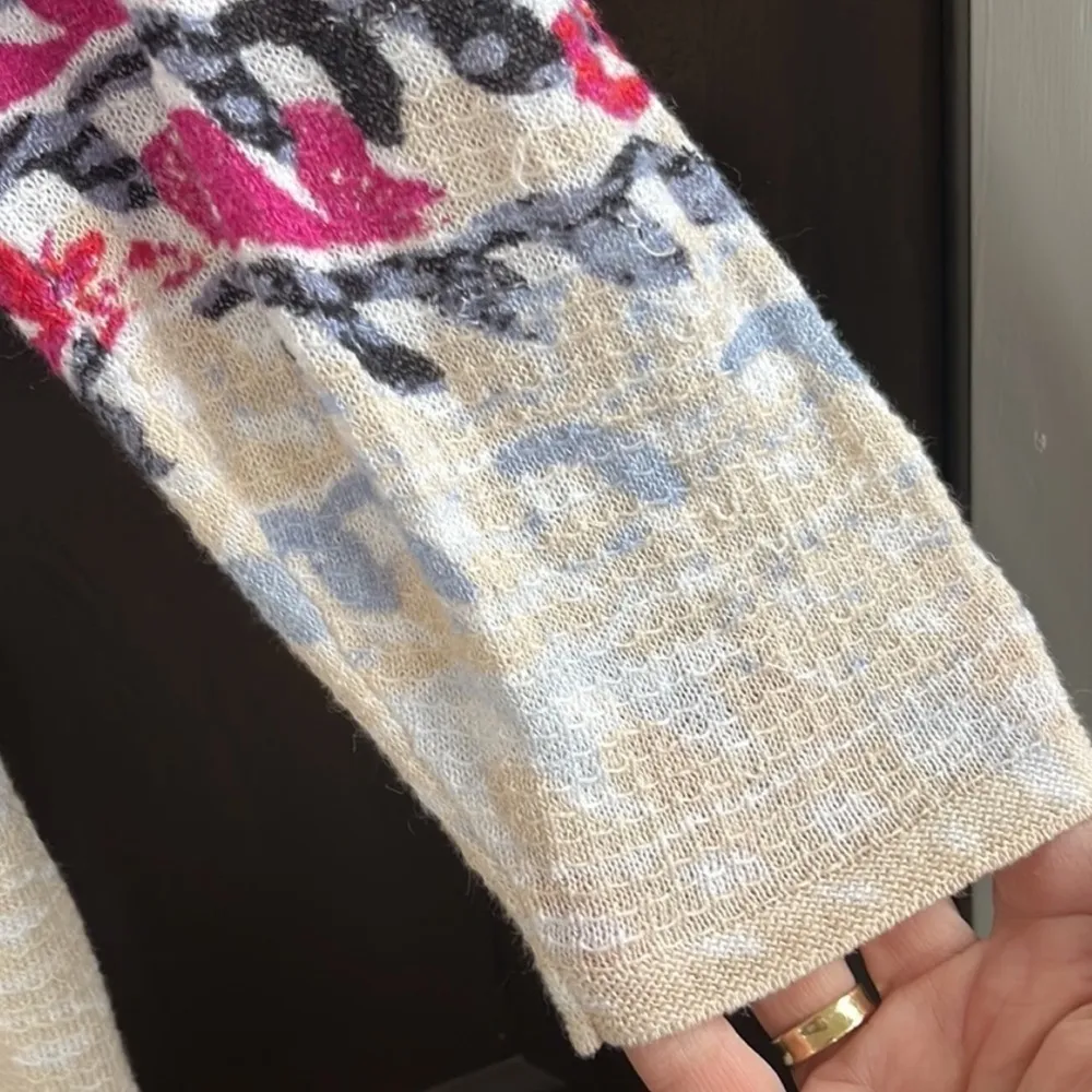 EUC NIC + ZOE Open Front Lightweight Sweater - Image 5