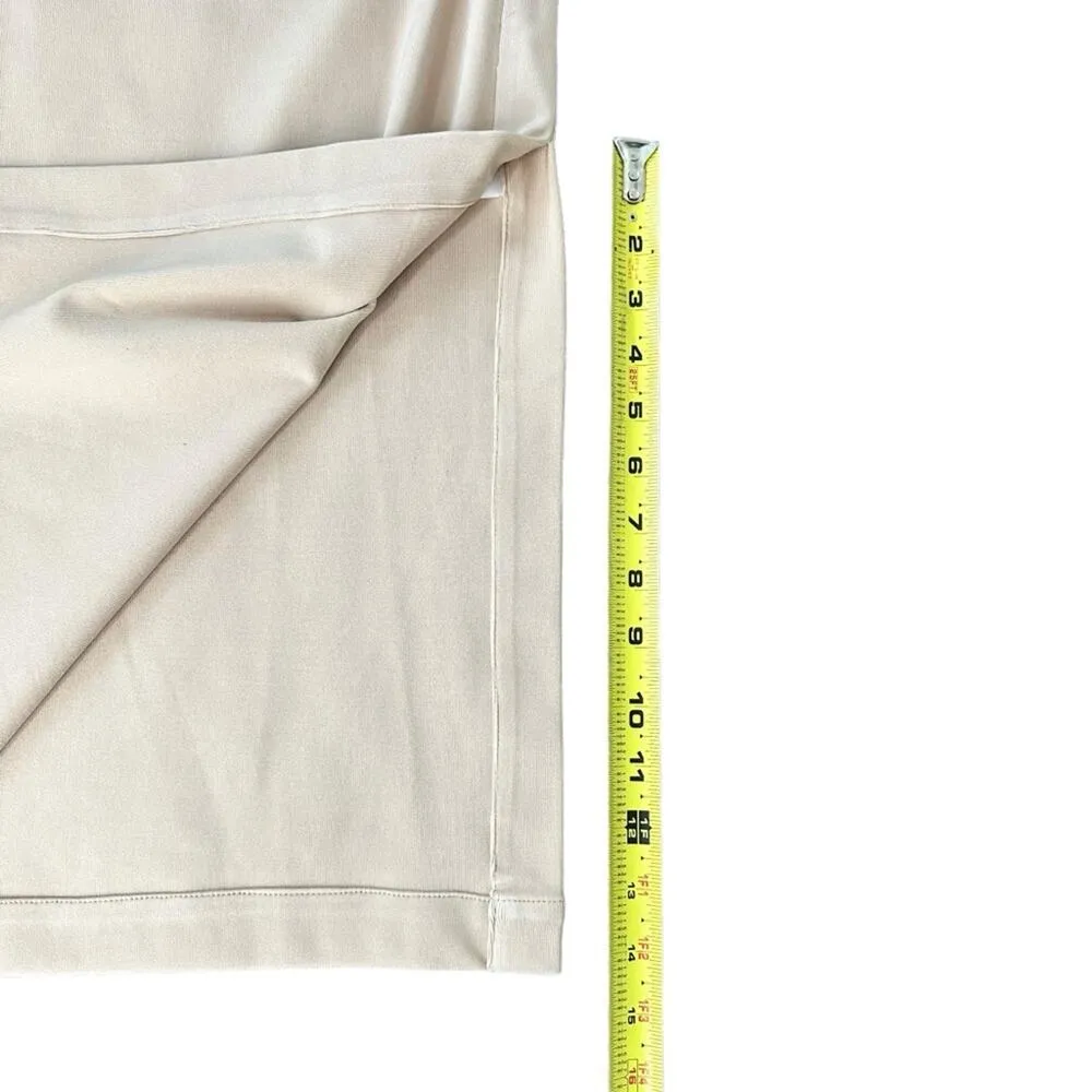 ESSE STUDIOS Split Tank Top Tunic US 8 /AU 12 Longline Layering Minimalist NWT Tan - Image 9