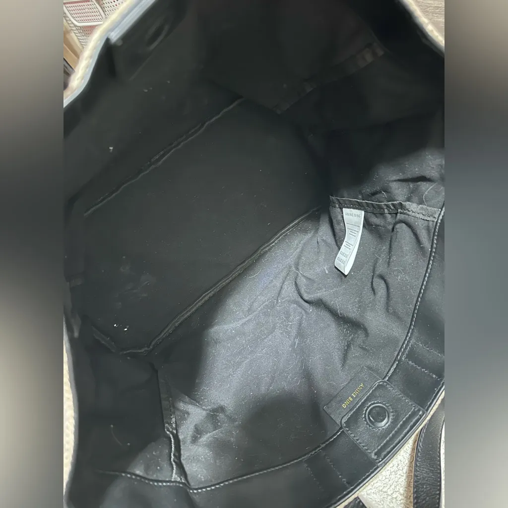 Anine Bing Rio Tote Medium Brown - Image 5