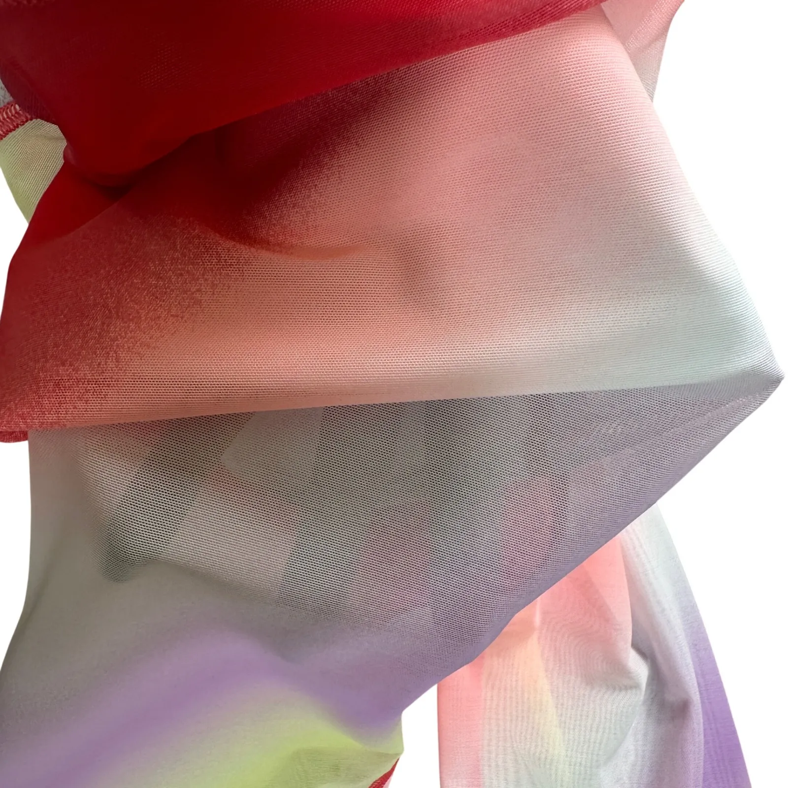 Victorias Secret Sport Knockout leggings built in shorts gradient mesh overlay - Image 5