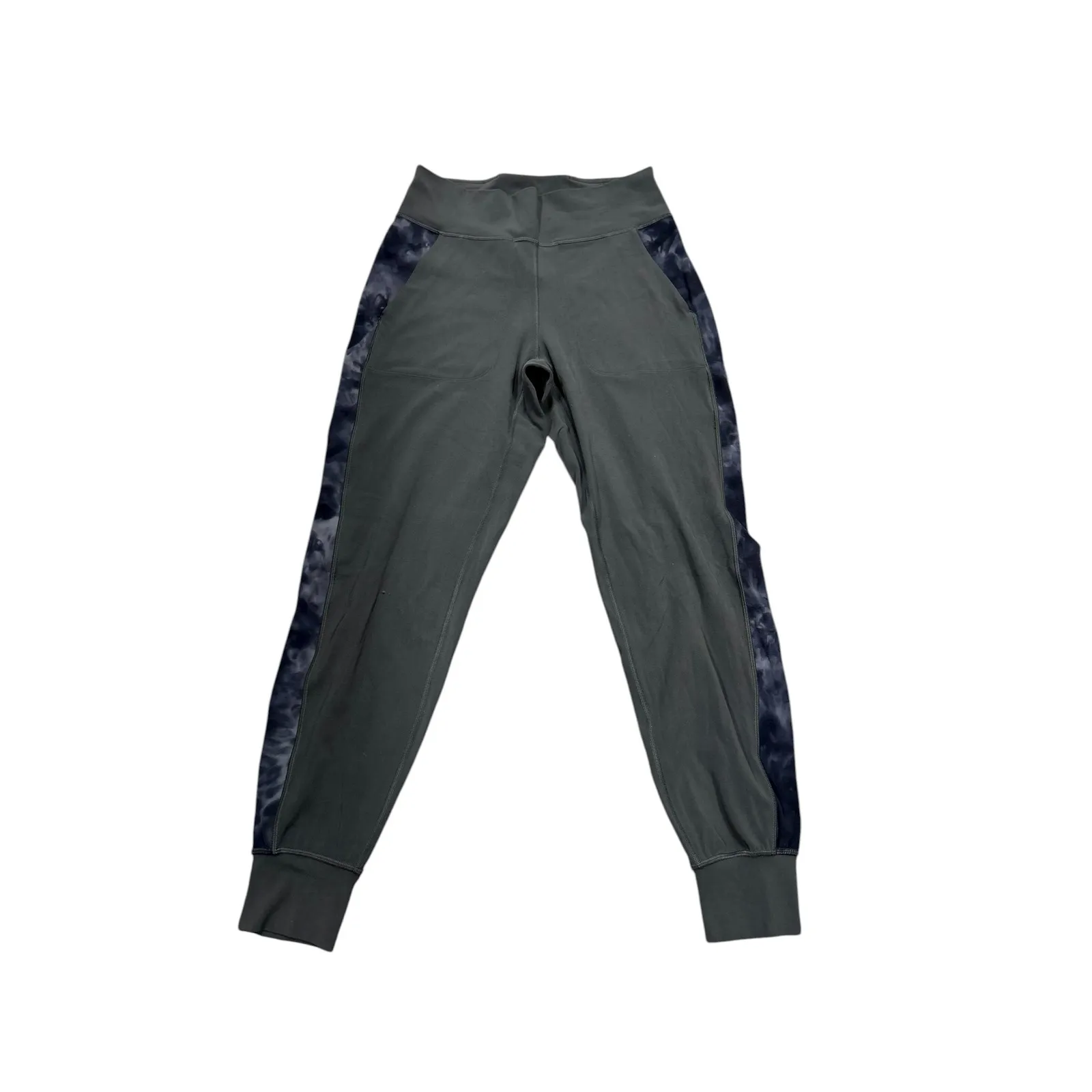 Lululemon Align Jogger Pants Tie‎ Dye Side Panels Size 8 Dark Gray - Image 4