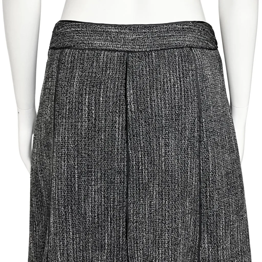 Ann Taylor Black Tweed A Line Skirt. XS 2. Office Chic Preppy Fall Classic Twee - Image 10