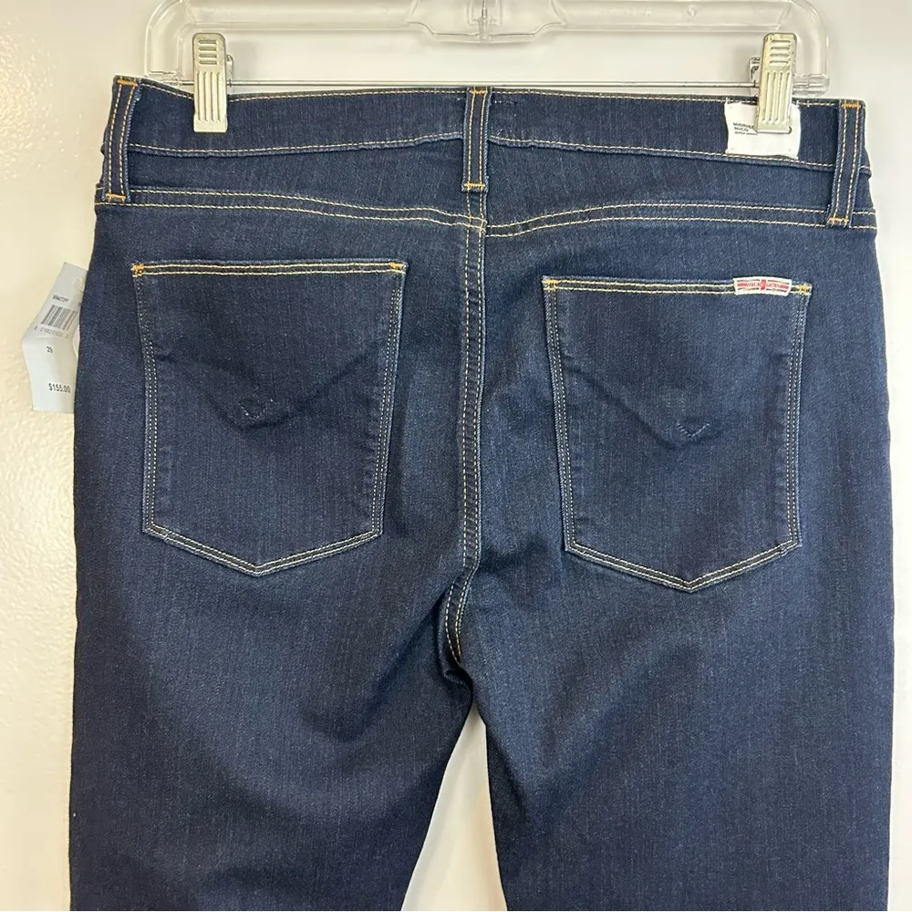 NWT Hudson Nico Mid Rise Super Skinny Dark Blue Ankle Jeans Size 29 - Image 11