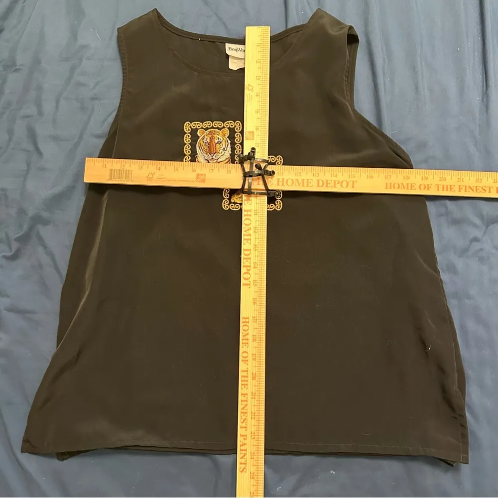 BonWorth Vintage Black Animal Graphic Sleeveless Tank Top - Image 7