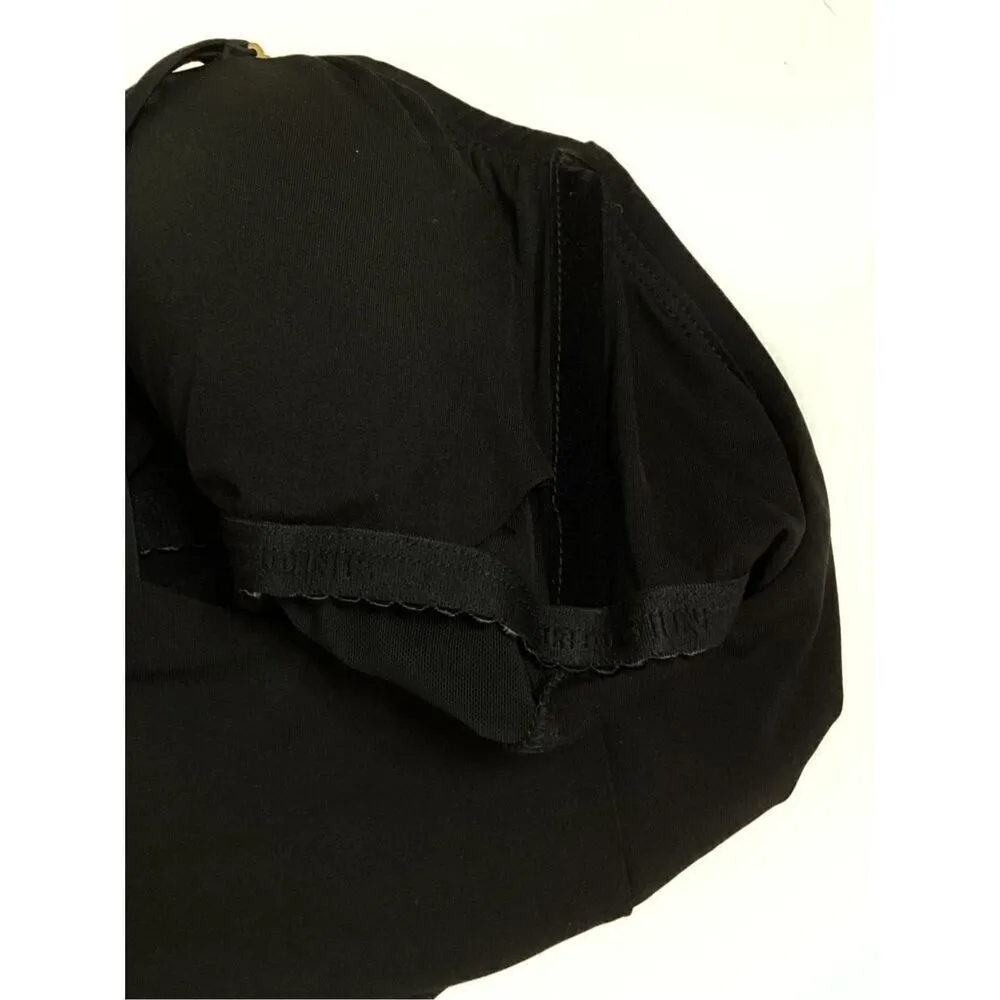 New. Robin Piccone black bandeau one piece. Size 10. Retails $179 - Image 8