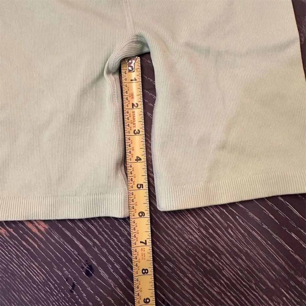 Calvin Klein Performance Women's Green Seamless Knit Bike Shorts XS - Image 6