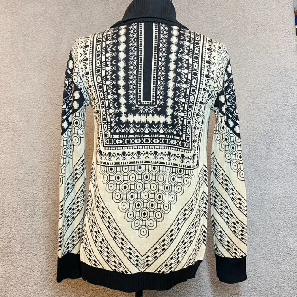 Urban Outfitters Staring at Stars Intarsia Cardigan Sweater Size Small - Image 8