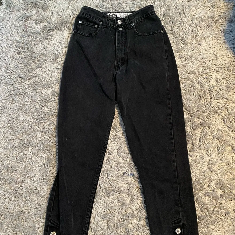 vintage high waisted straight leg jeans Size 0 - Image 4