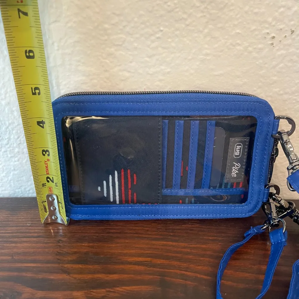 Pike RFID Crossbody Bag Red - Image 2