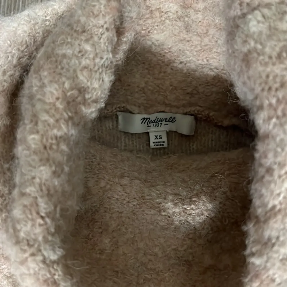 Madewell Dusty Pink Turtleneck Sweater - Image 2