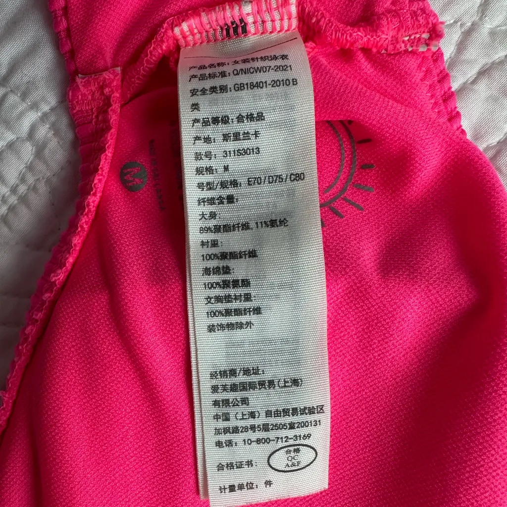 Hollister Hot Pink Ribbed Bikini Set - Image 6