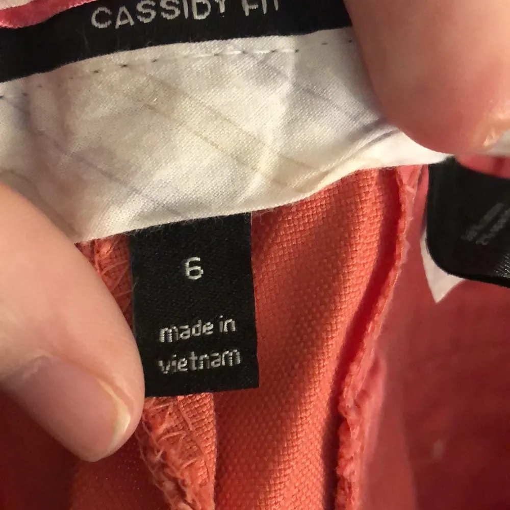 🔹 4 for 30 The Limited Cassidy Fit Coral Crops size 6 - Image 7