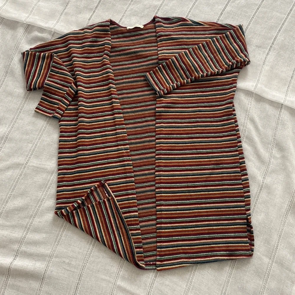 Rokoko long multicolored cardigan. - Image 2