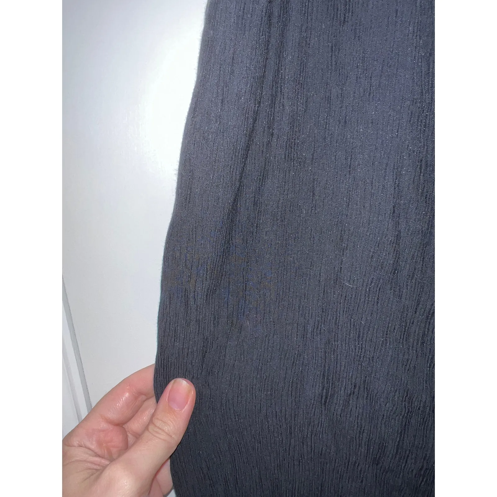 ABERCROMBIE AND FITCH lose front tie pants blue size XL - Image 7