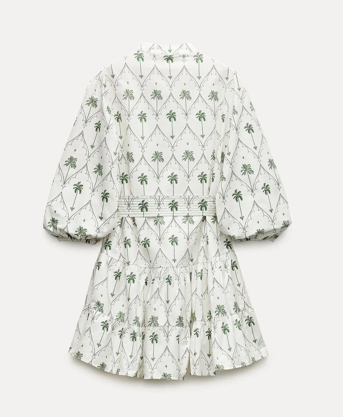 Printed Short Dress - Image 11