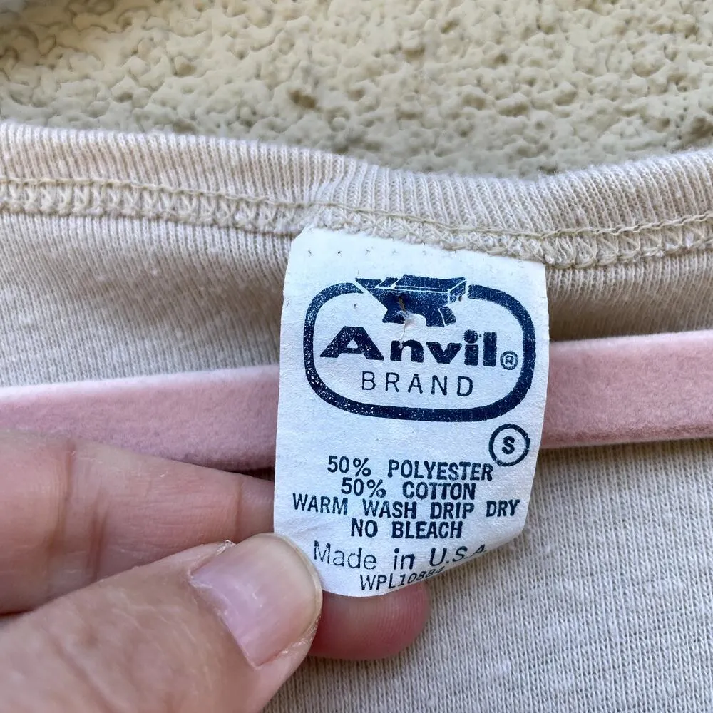 Vintage Tan Springdale Garden Centers Tee S Single Stitch 1970s Size undefined - Image 6