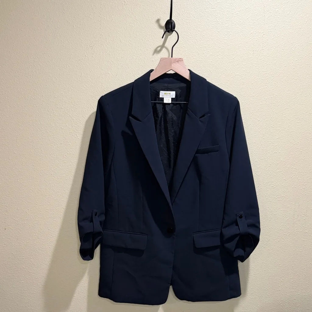 Maeve Size 12 Roll-Sleeve Blazer - Image 5