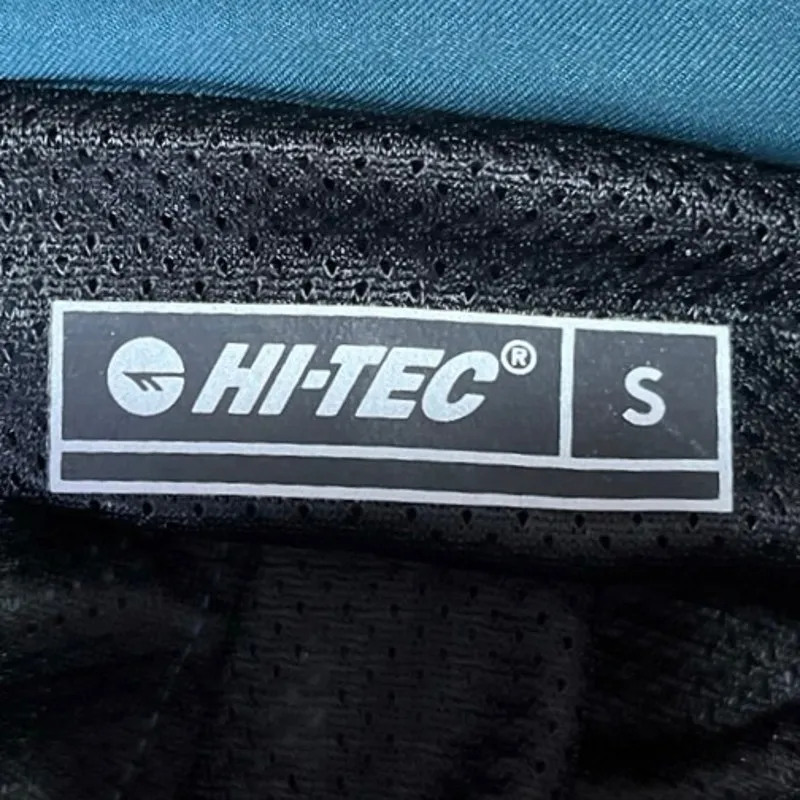 Hi-Tec Teal Blue Outdoor Hiking Camping Half Zip Anorak Windbreaker Jacket Sz S - Image 4