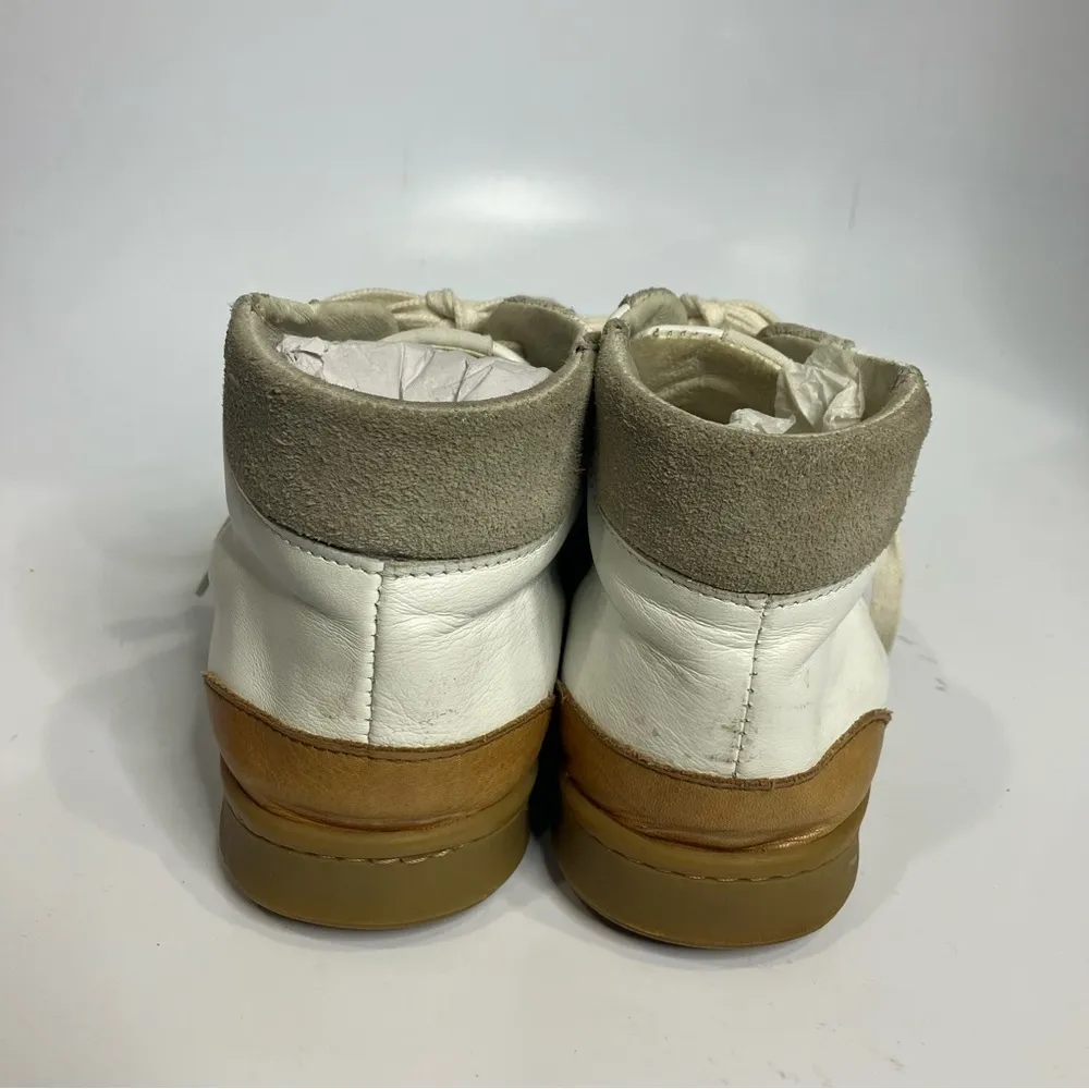 Matt Bernson sport Ace sneakers leather hightop neutral women’s size 8.5 White - Image 5