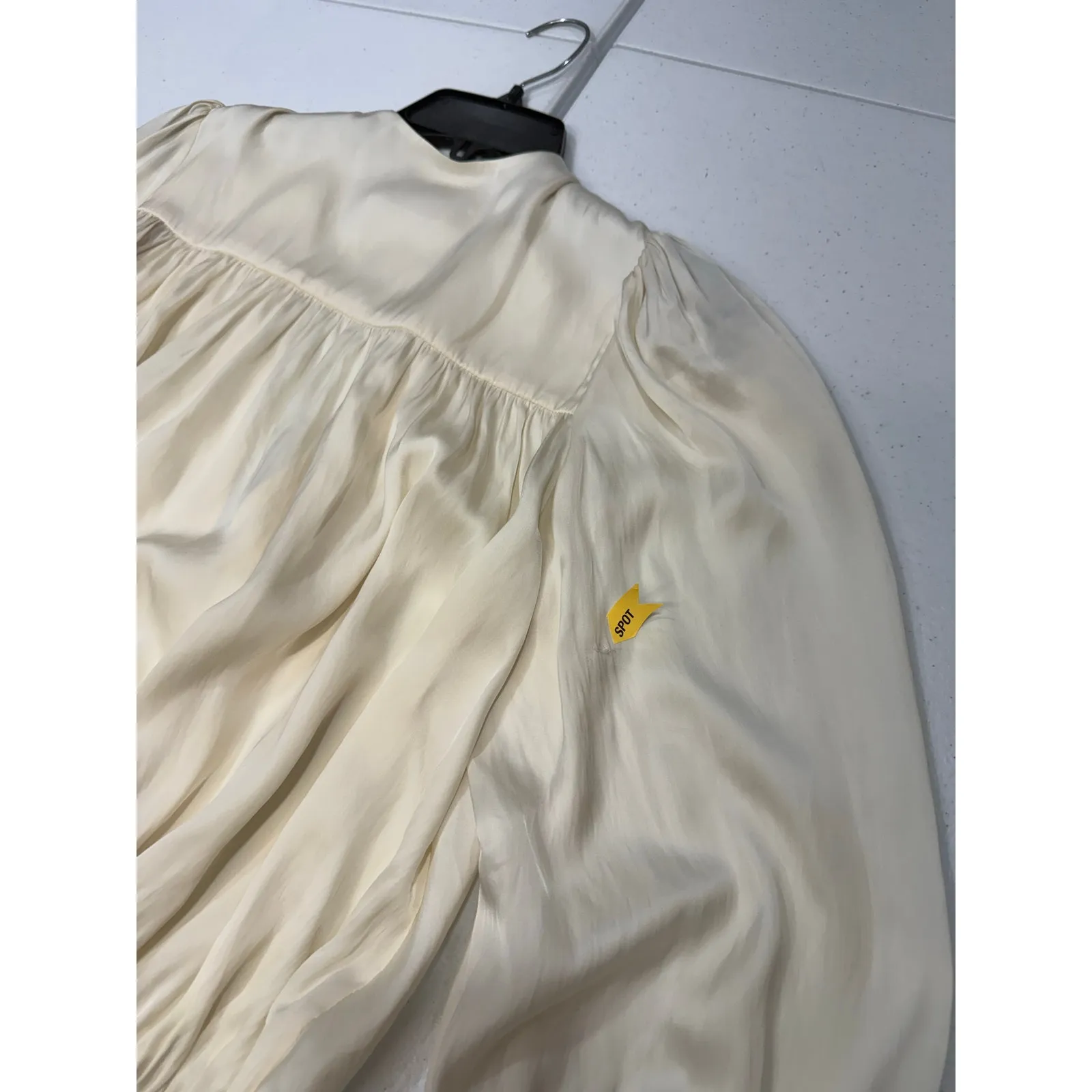 Zadig & Voltaire Tyfon Satin Blouse Size Large - Image 5