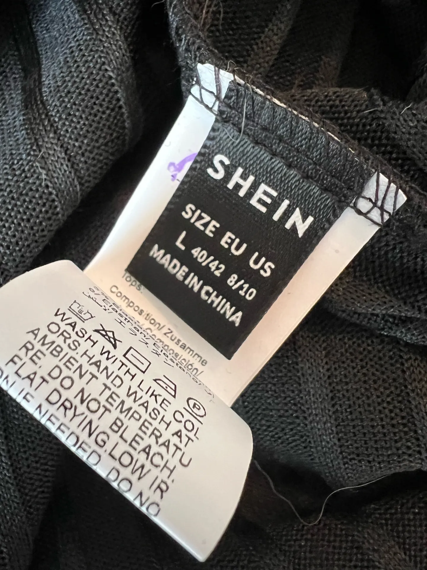 SheIn Black  Set Two-Piece - Image 2