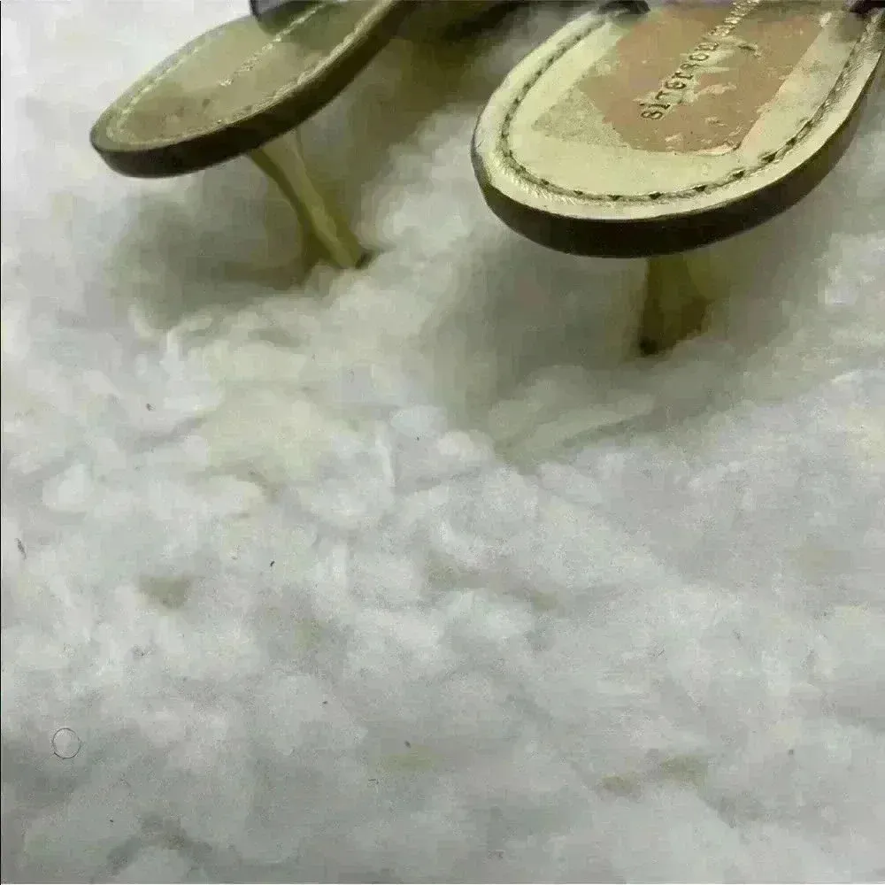 Sigerson morrison brown leather kitten heel sandal - Image 4