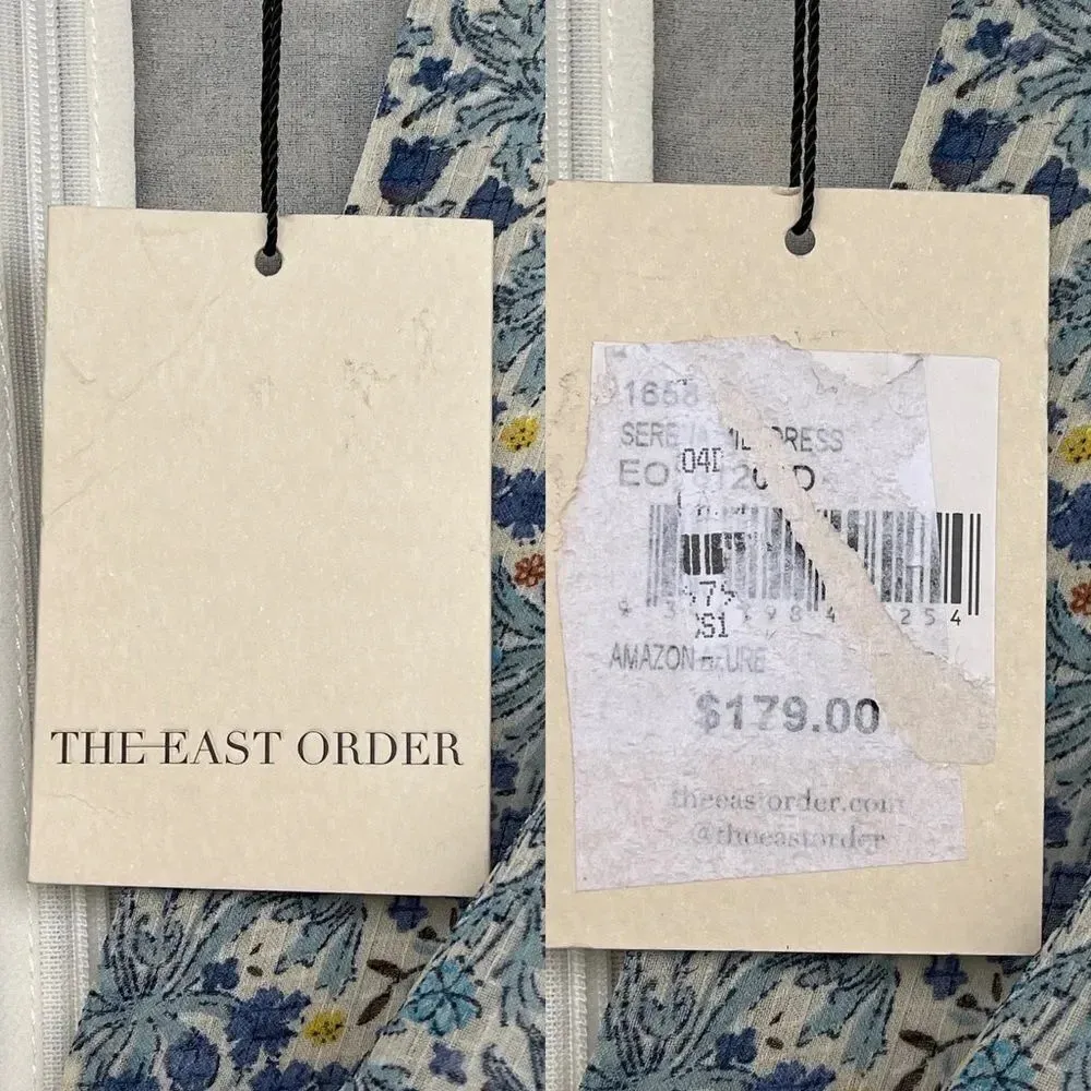 The East Order Serena plunge midi dress small - Image 11