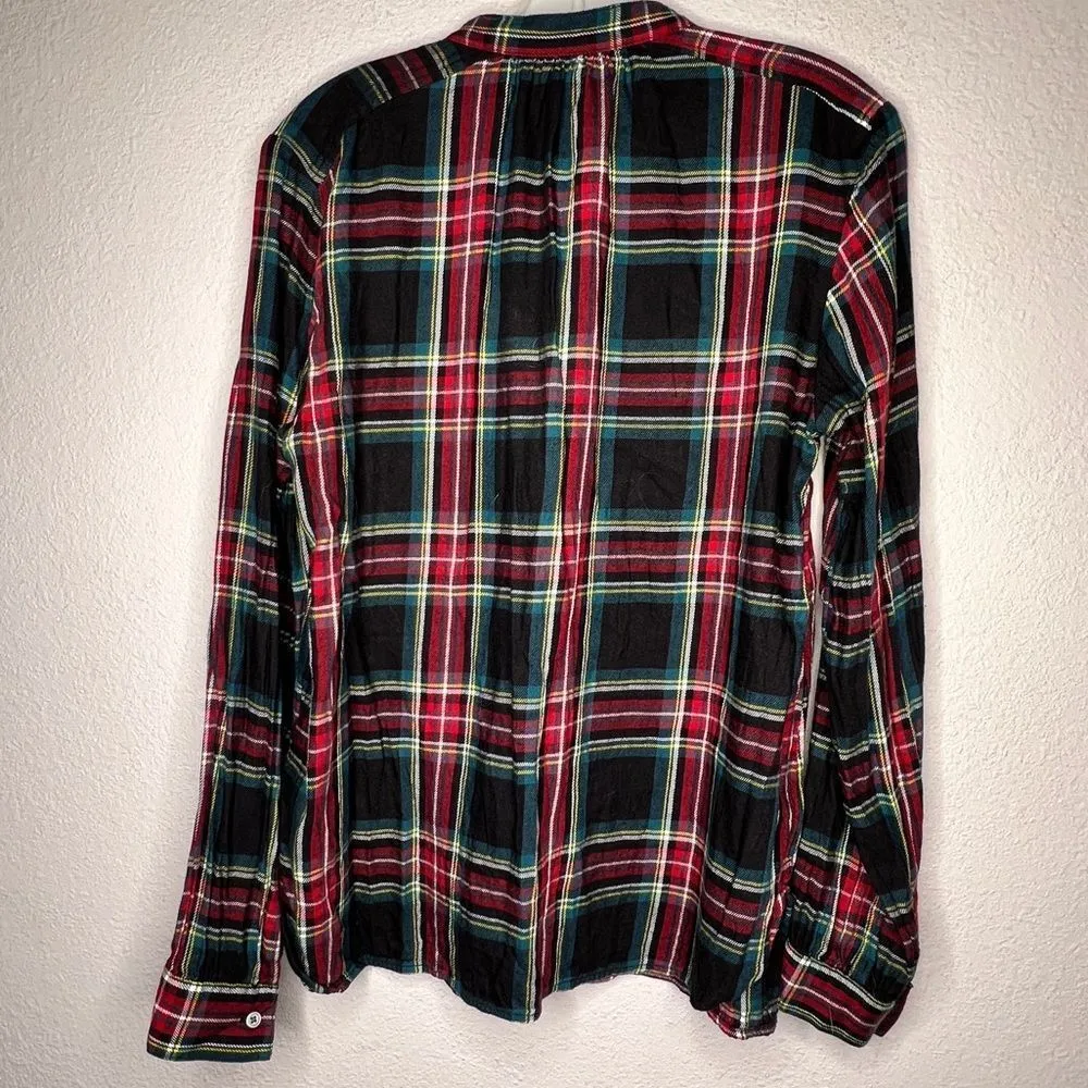 Gap Plaid Blouse - Image 4