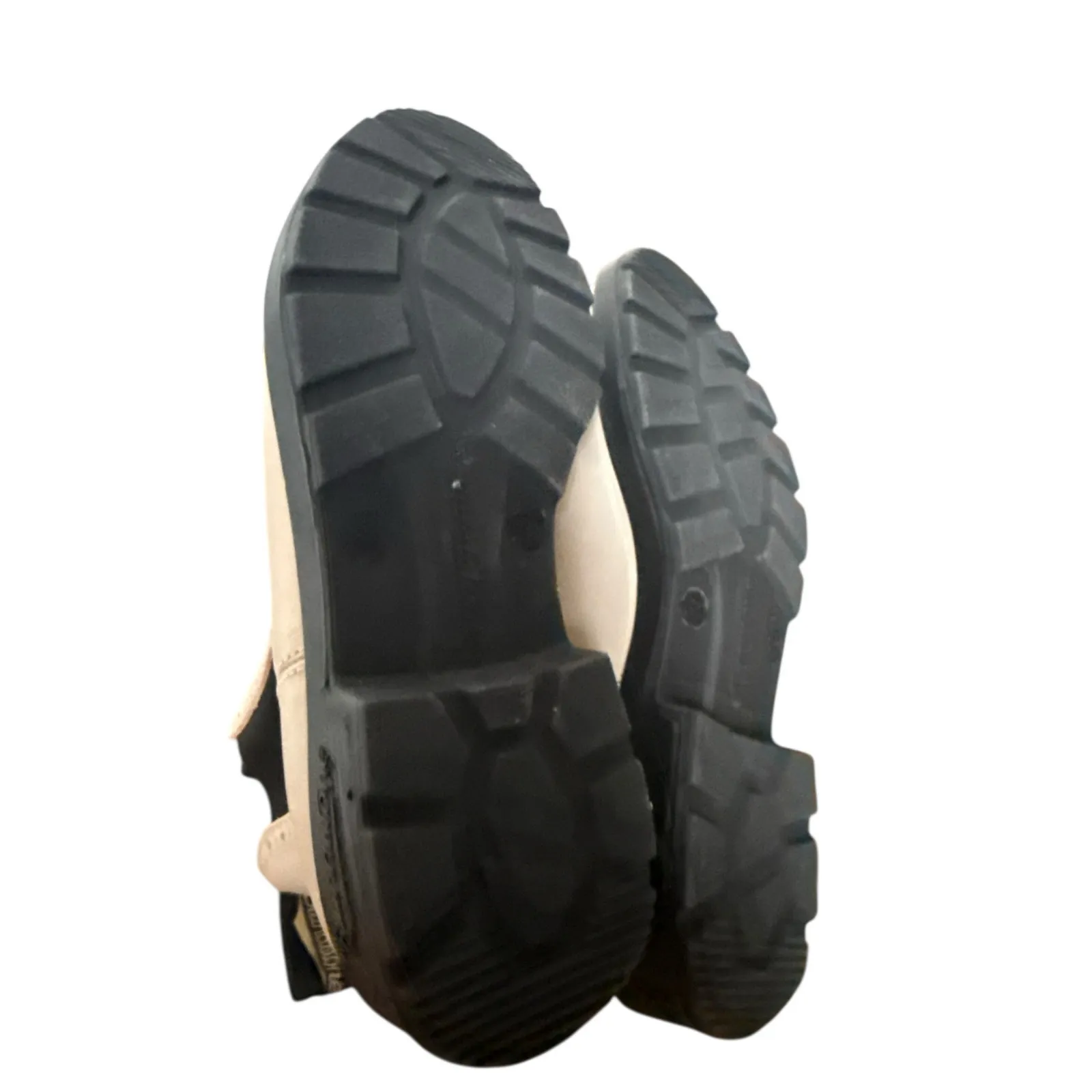 Blundstone Pearl White Leather Pull On Chelsea Ankle Boots Size 6.5 - Image 11