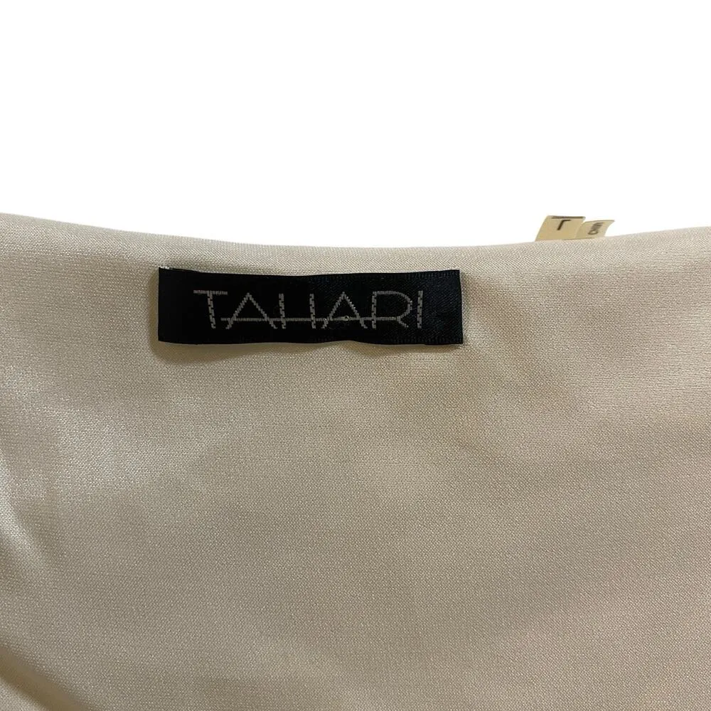 Vintage Tahari Large Y2K Silk Tank Top Sheer Sleeveless Blouse Fairycore Fairy - Image 4