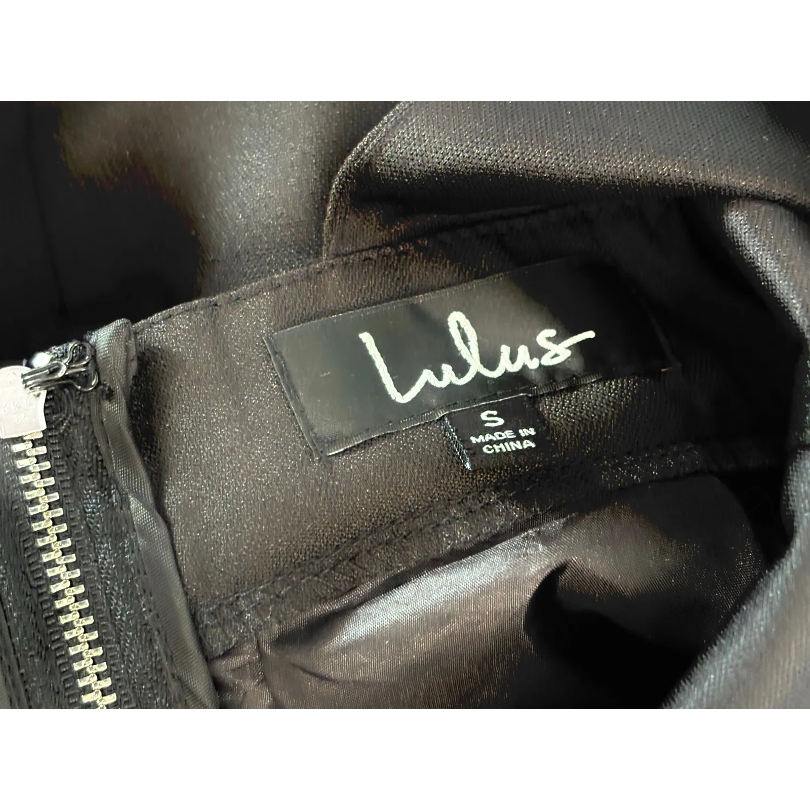 Lulu's Dress Rehearsal Skate Dress Double Skirt Black Halter‎ SMALL Sexy LBD - Image 9